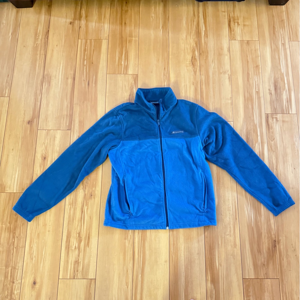 Columbia Gray Fleece Jacket